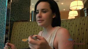 Katie comes back with a BANG! She pees like 5 times on this date